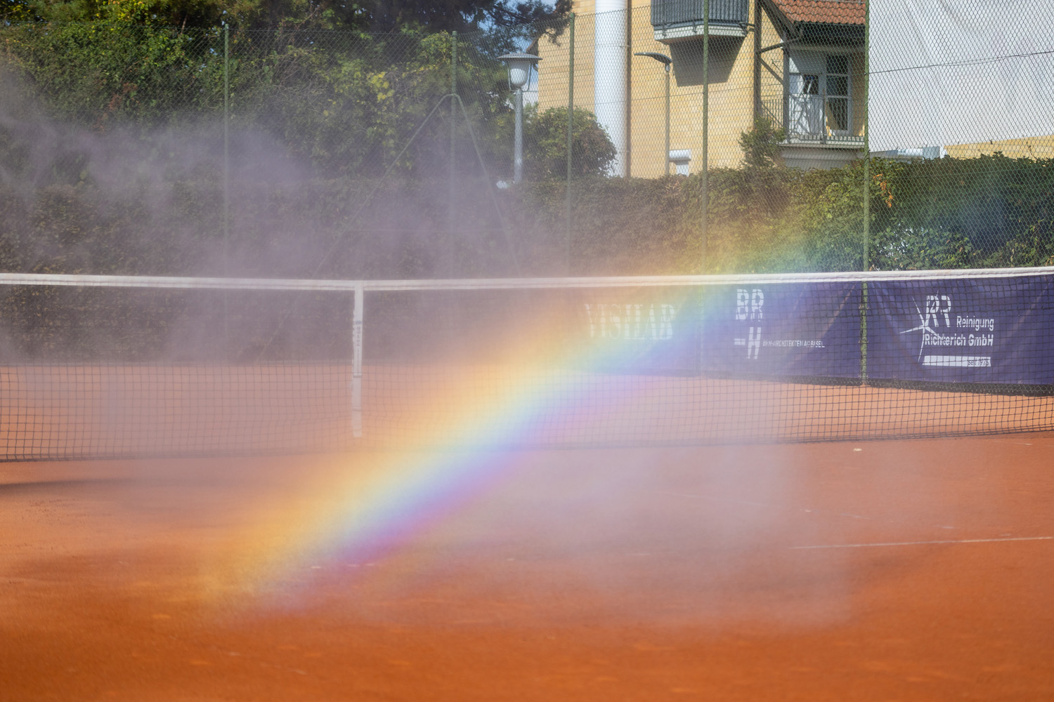 Muttenz Open, Rainbow over clay